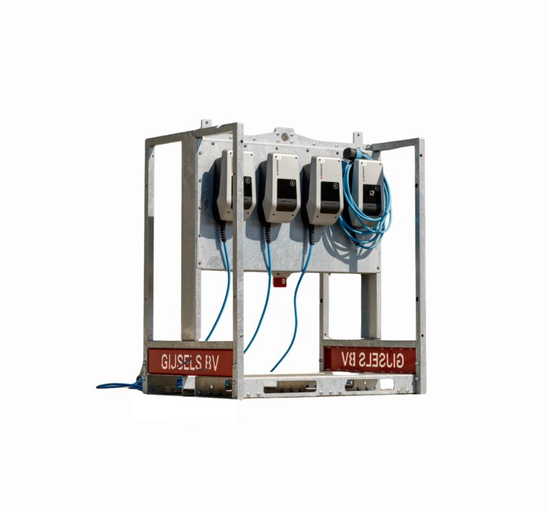 Laadpaal 4 x 11 kW