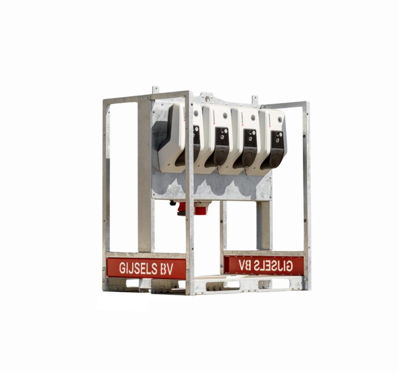 Laadpaal 4 x 22 kW