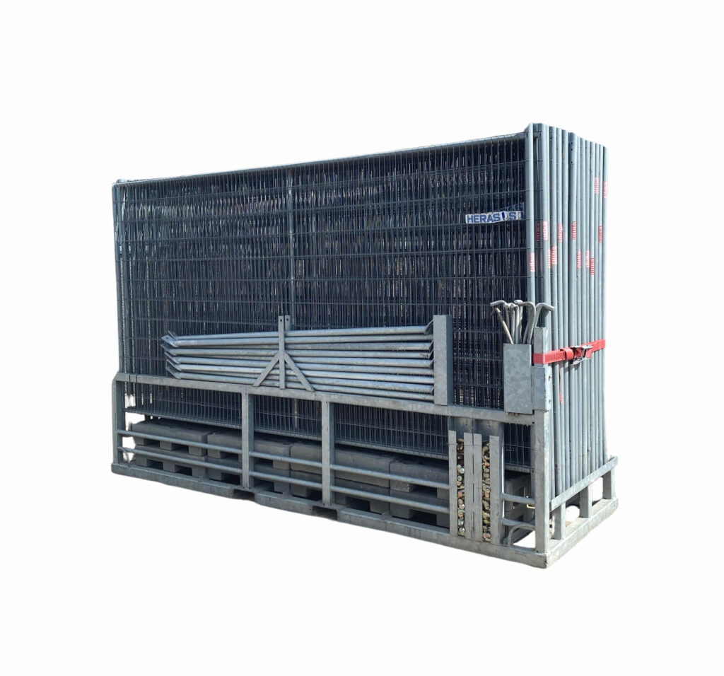 Mand Heras hekken zonder zeil (28 stuks)