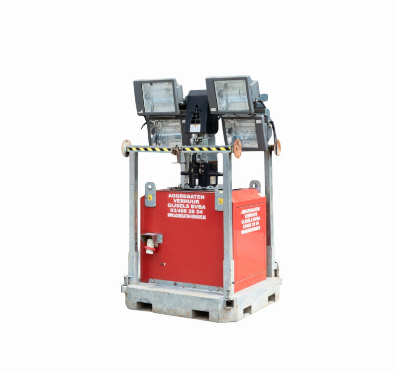 Lichtmast CTF 4 x 1000W HQI