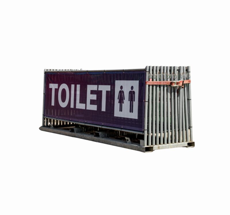 Zeil toiletten (voor opzetstuk)